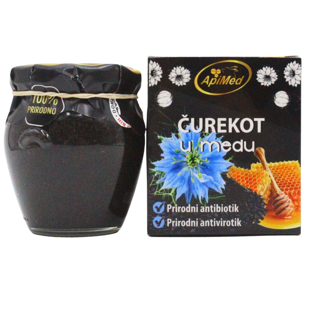 59 (1) Čurekot u medu 230g Apimed - Image 1
