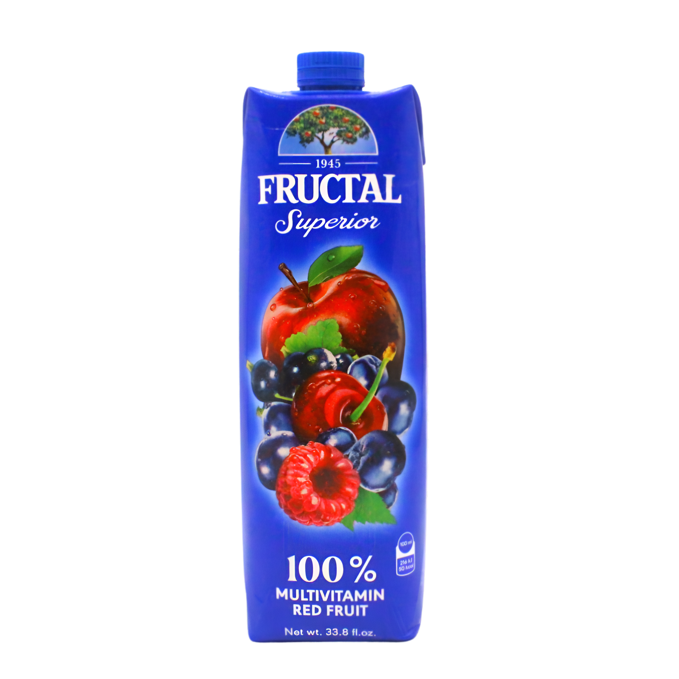 198-1 Sok multivitamin superior crveno voće 100% 1l Fructal - Image 1