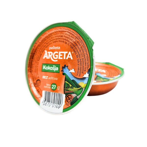 Pašteta kokošija 27g Argeta