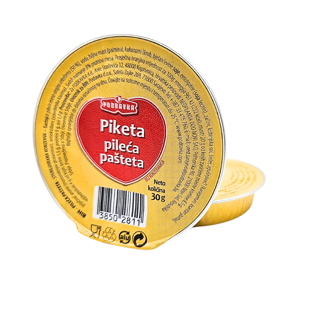 199 Pašteta Piketa pileća 30g Podravka - Image 1