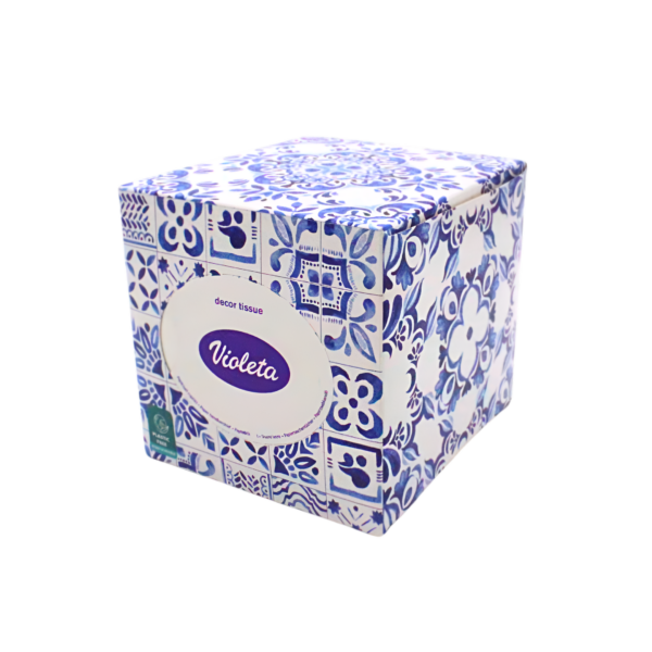 Papirnate maramice u kutiji 3-slojne 60kom Violeta