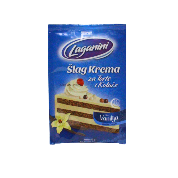 Šlag krema vanilija Vispak 50g