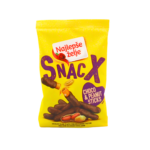 Čokoladni štapići punjeni kikirikijem,SnacX 80g
