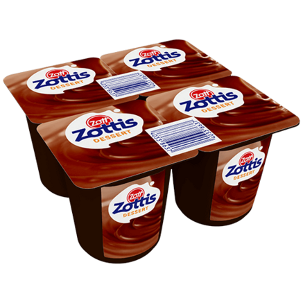 Puding čokolada Zottis 4X115g Zott